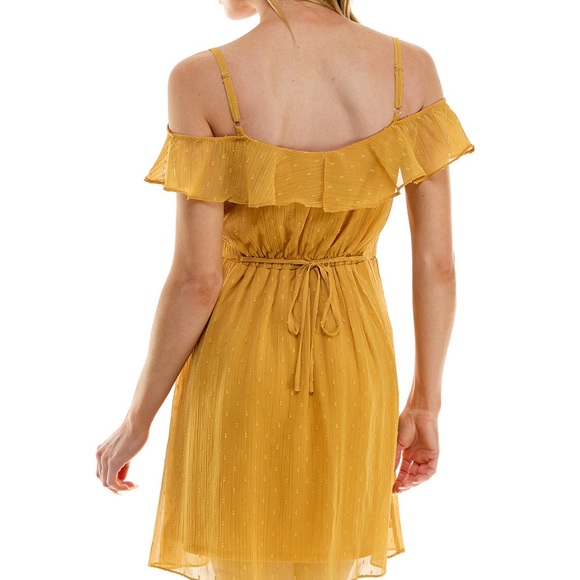 BCX Dress-Juniors Medium Mustard color - Picture 2 of 7